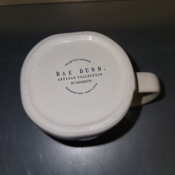 Rae Dunn Artisan Collection "BAE" White Ceramic Mug Dishwasher & Microwave Safe - Picture 4 of 4